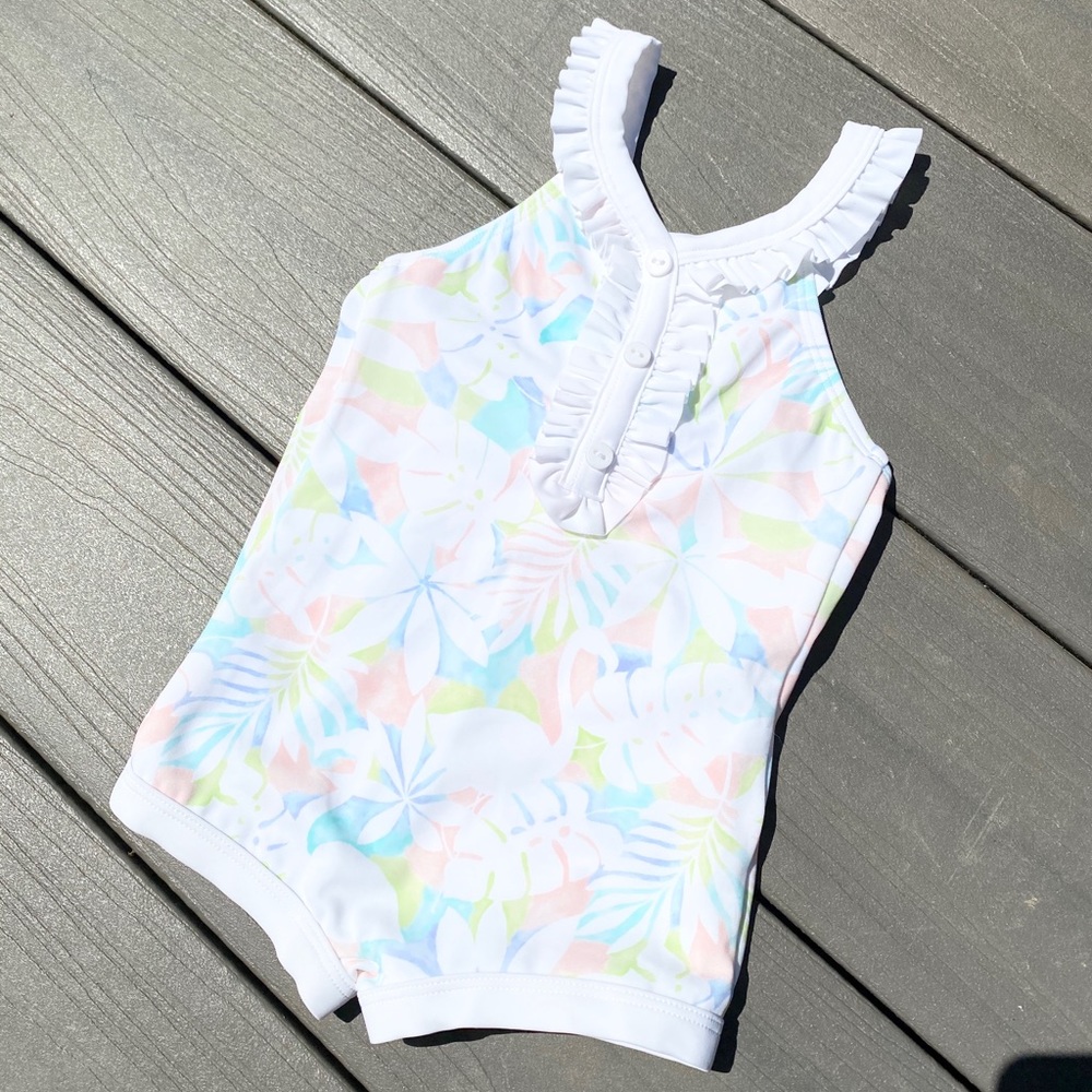 Tropical Swimsuit 🐠🌴🐚 Janie and Jack - Picture 2 of 9